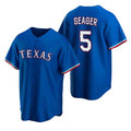 Texas Rangers #5 Corey Seager Blue CONTON Cool Base Stitched Jersey