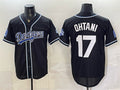 Los Angeles Dodgers #17 Shohei Ohtani B2B Champs 2026 Black CONTON Out Style Vapor Limited Stitched Jersey