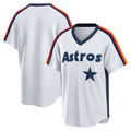 Houston Astros White CONTON Home Cooperstown Collection Player Jersey