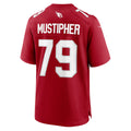 A.Cardinals #79 PJ Mustipher Cardinal CONTON Team Game Jersey