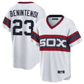 Chicago White Sox #23 Andrew Benintendi Player White CONTON T-shirt Home Game Stitched Jerseys