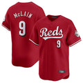 Cincinnati Reds #9 Matt McLain Player Red CONTON Home Limited Stitched Jerseys