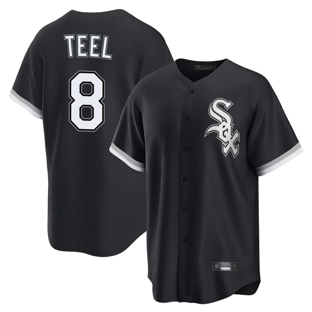 Chicago White Sox #8 Kyle Teel Player Black CONTON Home Game Stitched Jerseys