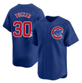 Chicago Cubs #30 Kyle Tucker Royal CONTON 2025 Limited Stitched Jersey