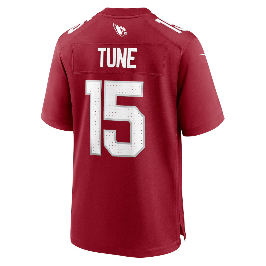 A.Cardinals #15 Clayton Tune Cardinal CONTON Game Jersey