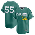 Boston Red Sox #55 Ranger Suarez Player Green CONTON City Connect Limited Home Game Stitched Jerseys1