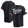 Minnesota Twins Blank Player Navy CONTONHome Game Stitched Jerseys