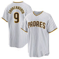 San Diego Padres #9 Jake Cronenworth White CONTON Home Replica Jersey