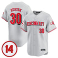 Cincinnati Reds #30 Ken Griffey Player Gray CONTON Vapor Premier Limited Home Stitched Jerseys