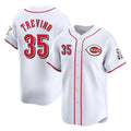 Cincinnati Reds #35 Jose Trevino Player White CONTON Home Limited Stitched Jerseys