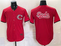 Cincinnati Reds Team Big Logo Red CONTON 2026 City Connect Stadium Stitched Jersey
