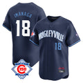 Chicago Cubs #18 Shota Imanaga Player Navy CONTON City Connect 150th Anniversary Limited Home Stitched Jerseys