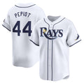 Tampa Bay Rays #44 Ryan Pepiot White CONTON Home Limited Stitched Jersey