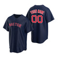 Custom Boston Red Sox Navy CONTON Stitched Cool Base Jersey